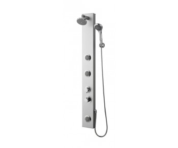 Premier Thermostatic Shower Panel with 3 Body Jet